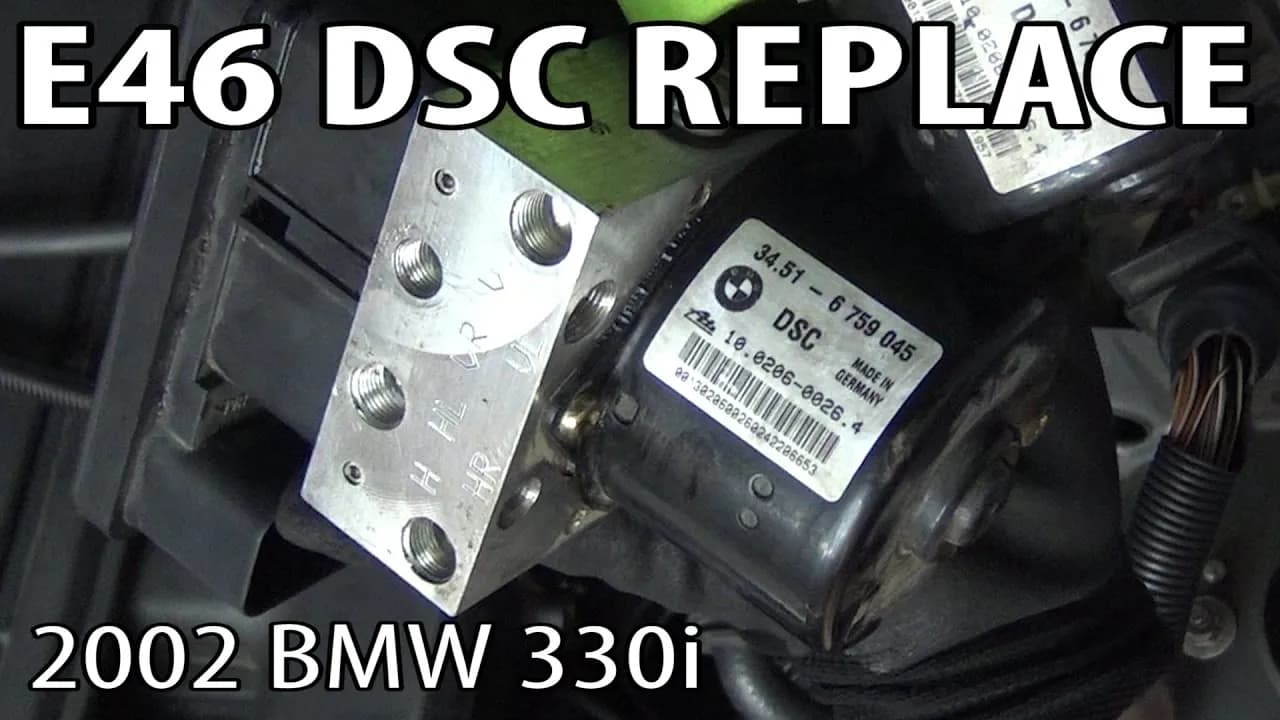 Gdzie jest czujnik DSC w BMW E46? Odkryj jego lokalizację i problemy